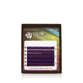 Extensions de cils colorées