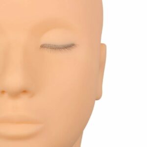 Tête de Mannequin pour pratique avec cils implantés