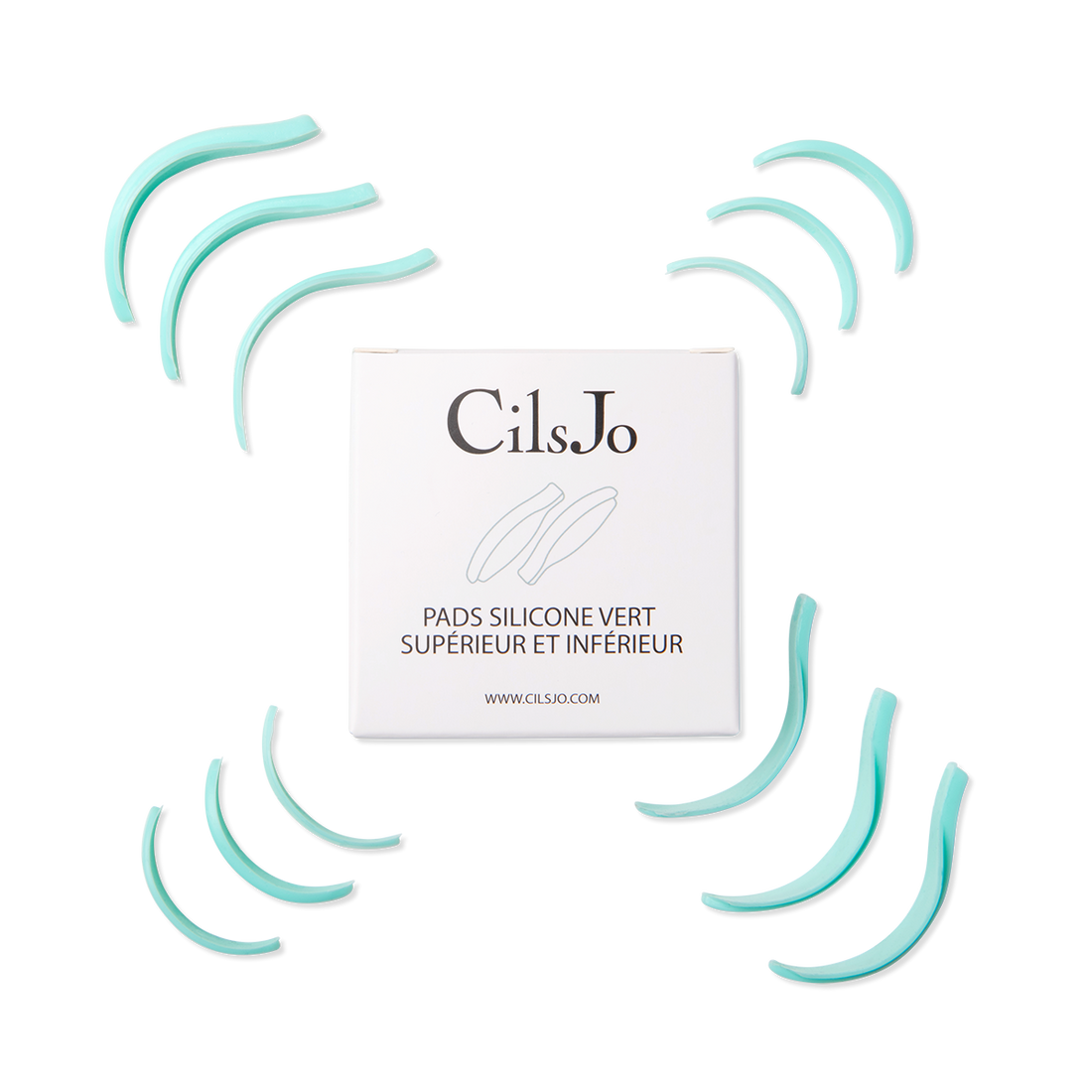 Coussinets Silicone rehaussement de cils Supérieur et inférieur Cils&